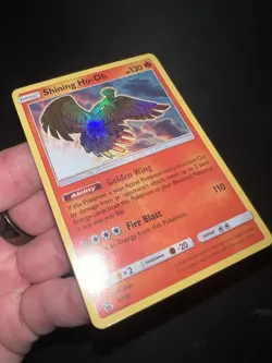 NM Pokemon TCG Shining Ho-Oh SM70 Promo Holo Rare Card - Image 5