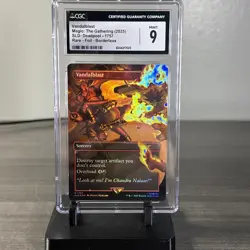 MTG SLD Marvel Deadpool Vandalblast Foil CGC 9 - Image 1