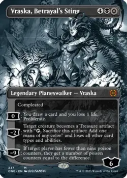 Vraska, Betrayal's Sting (Borderless) - Image 1