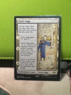 Magic: The Gathering Urza's Saga Modern Horizons 2 Rare Land Regular Card - Image 1