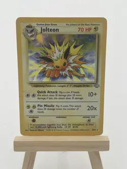 Jolteon 4/64 - Jungle - Holo Rare - Pokemon TCG - HP/DAMAGED - Image 1