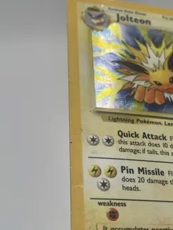 Jolteon 4/64 - Jungle - Holo Rare - Pokemon TCG - HP/DAMAGED - Image 4