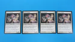 4x MARTYR OF SANDS HUMAN COLDSNAP MTG MAGIC THE GATHERING NM /UNPLAYED - Image 1
