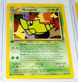 LOT #2 OF (11) VINTAGE VG-VF FIRST EDITION POKEMON CARDS UNUSED UNPLAYED - Image 4