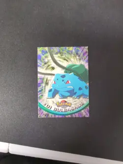 Bulbasaur #01 Pokemon TOPPS Series 2 TV Animationl Blue Label #2 NM - Image 1