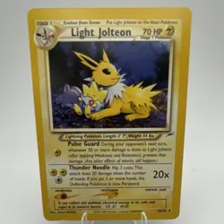 Pokemon Light Jolteon 48/105 Neo Destiny Regular Uncommon 70 HP English - Image 2