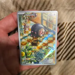 Lechonk 209/197 Illustration Rare Obsidian Flames Pokemon NM - Image 2