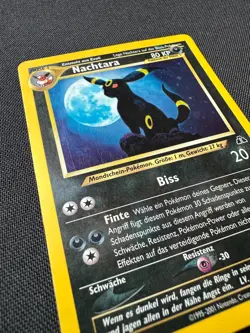 Nachtara Umbreon 13/75 GERMAN Neo Discovery Pokemon Card Holo - Image 3