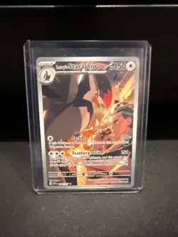 LARRY'S STARAPTOR 249/217 ILLUSTRATION RARE ME: ASCENDED HEROES POKEMON NM/M - Image 1