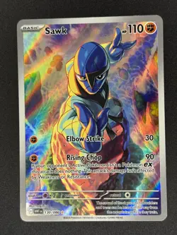 Sawk 130/086 | Pokemon White Flare | Illustration Rare - Image 2
