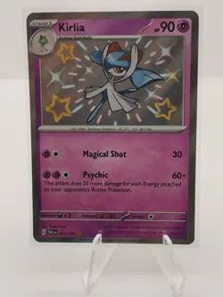Kirlia 154/091 Pokemon Paldean Fates Baby Shiny Holo NM - Image 1