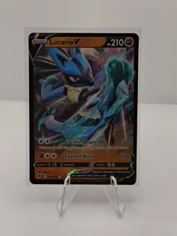Pokemon Lucario V 078/189 SWSH10: Astral Radiance Ultra Rare NM - Image 1