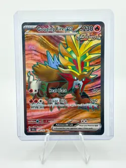 Gouging Fire EX 188/162 | Pokemon Temporal Forces | Full Art | NM - Image 1