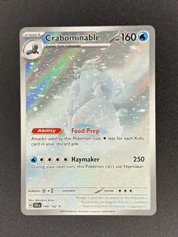 Crabominable 149/142 | Pokemon Stellar Crown | Illustration Rare - Image 2