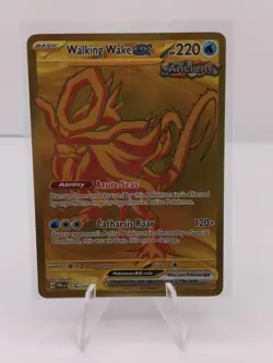 Pokemon TCG Walking Wake EX Prismatic Evolutions Gold 178/131 NM - Image 1
