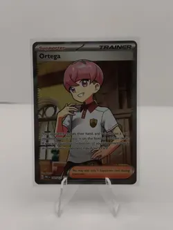 Pokemon TCG Ortega 141/131 Prismatic Evolutions Trainer Holo Rare Near Mint - Image 1