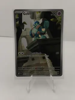 Golett 122/086 Illustration Rare SV: Black Bolt Pokemon TCG NM - Image 1