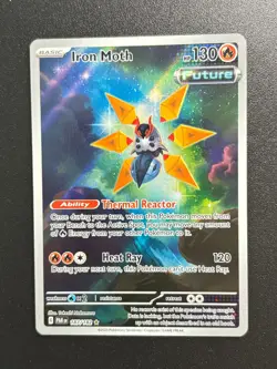 Iron Moth 187/182 | Pokemon Paradox Rift | Illustration Rare | NM - Image 2