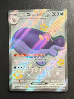 Paldean Clodshire EX 219/091 | Pokemon Paldean Fates | Full Art | NM - Image 2