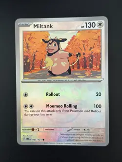 Miltank 081/131 Pokemon Prismatic Evolutions | Masterball Reverse Holo | NM - Image 2