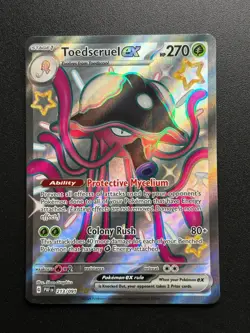 Toesdcruel EX 213/091 | Pokemon Paldean Fates | Full Art | NM - Image 2