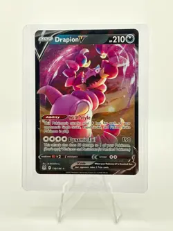 Drapion V 118/196 | Pokemon Lost Origin | Ultra Rare | NM - Image 1