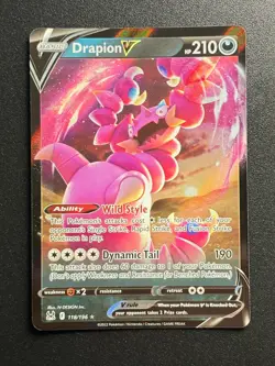 Drapion V 118/196 | Pokemon Lost Origin | Ultra Rare | NM - Image 2