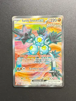 Sandy Shocks EX 228/182 | Pokemon Paradox Rift | Full Art | NM - Image 2