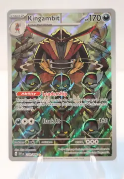 Pokemon TCG Kingambit 220/198 Scarlet & Violet NM/Mint Condition - Image 1