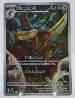 Pokemon TCG: Kingambit 130 - Black Star Promo - *NM* - Image 1