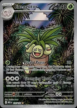 Exeggutor Pokemon Mega Evolution 135/132 Near Mint (1) - Image 1