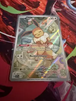 Eevee 173 SV Scarlet & Violet Promo Holo 50 HP Basic 30 Attack Pokemon TCG - Image 1