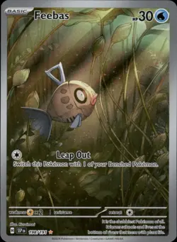 Feebas 198/191 Holo - Pokemon SV08: Surging Sparks - NM - Image 1
