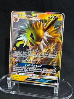 Jolteon GX - SM173 Holo Promo Sun & Moon Promo Pokemon Holo Moderately Played - Image 1