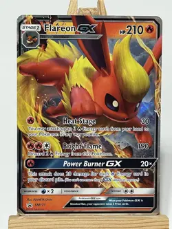 Pokemon Black Star Promo - Flareon GX SM171 - Holo MP - Image 1