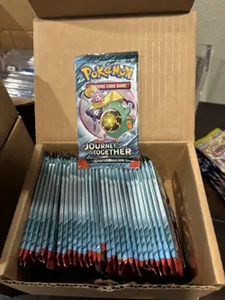 Pokemon Journey Together Booster Pack Lot x30 - Image 1