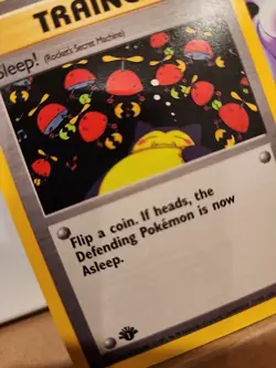 Pokemon Sleep! Rocket Secret Machine Team Rocket Trainer 79/82 1st edition - Image 2