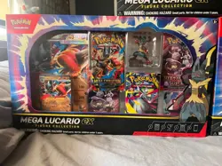 *Sealed Mega Lucario EX Premium Figure Collection Pokemon IN HAND - Image 1
