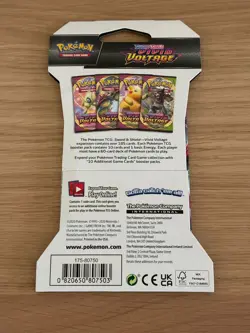 Pokemon Vivid Voltage Sleeved Booster Pack - Sealed - Image 2