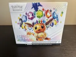 Pokemon TCG Scarlet & Violet Prismatic Evolutions Elite Trainer Box ETB DMG g - Image 1