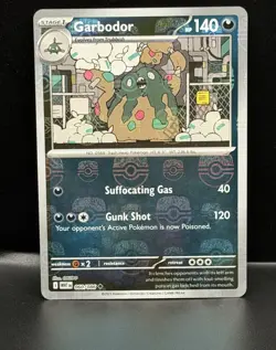 Garbodor 060/086 Master Ball Reverse Holo Pokemon Card NM - Image 1