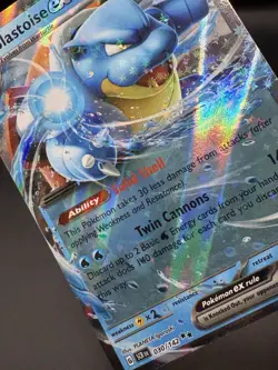 Blastoise ex 30/142 Double Rare Stellar Crown Pokemon English NM - Image 5