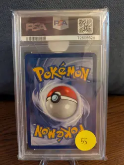 1999 POKEMON GAME 5 CLEFAIRY-HOLO PSA 8 - Image 2