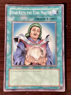 Dian Keto The Cure Master SDP-027 Yu-Gi-Oh! Card Light Play Unlimited - Image 1