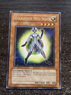 CARTE YU-GI-OH! ECLAIREUR NEO-SPACE 1ST TAEV-FR032 EXCELLENT - Image 1
