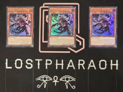 MZTM-EN002 Merciless Scorpion of Serket Ultra Rare 1st Edition YuGiOh PLAYSET - Image 1