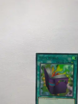 Toon World - Green Ultra Rare 1st Edition LDS1-EN068 - LP - YuGiOh - Image 2
