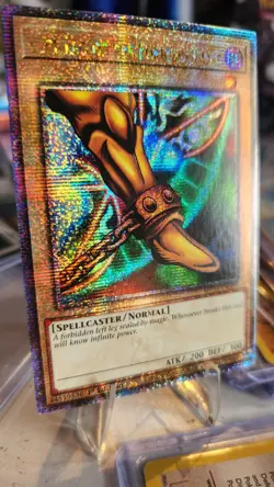 Yu-Gi-Oh! Left Leg Of The Forbidden One QCR. Quarter century Rare!! - Image 3