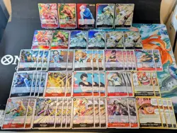 One Piece | Red/Black Koby Deck Core (52 Cards) (OP11/EB04) - Image 1