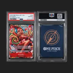 Kujyaku #004 2025 One Piece Op11-A Fist Of Divine Speed PSA 10 Alt Art - Image 1